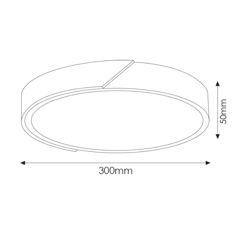 "Lámpara de Techo LED 24W de Madera Natural con Mando a Distancia