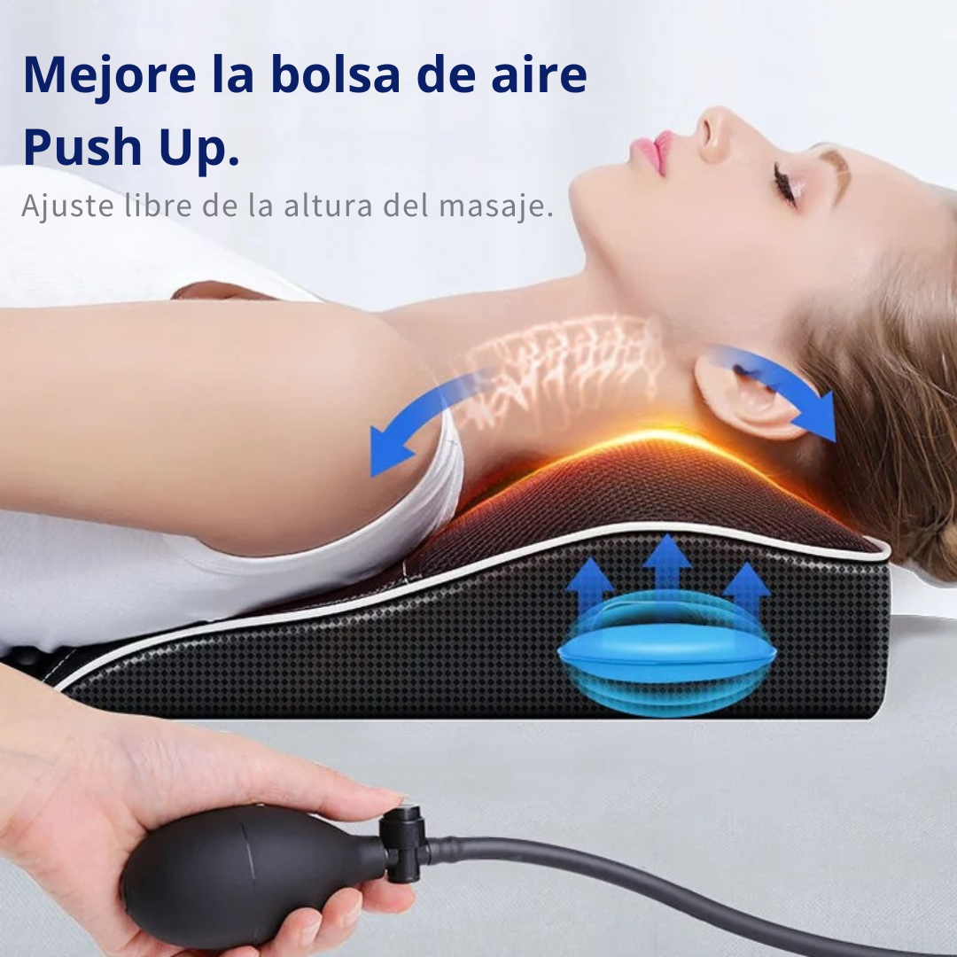 Masajeador Eléctrico Shiatsu para Cuello y Espalda con Calor y Vibración