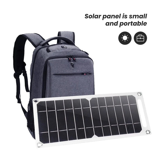 Panel Solar de 35W con USB – Cargador Portátil Impermeable