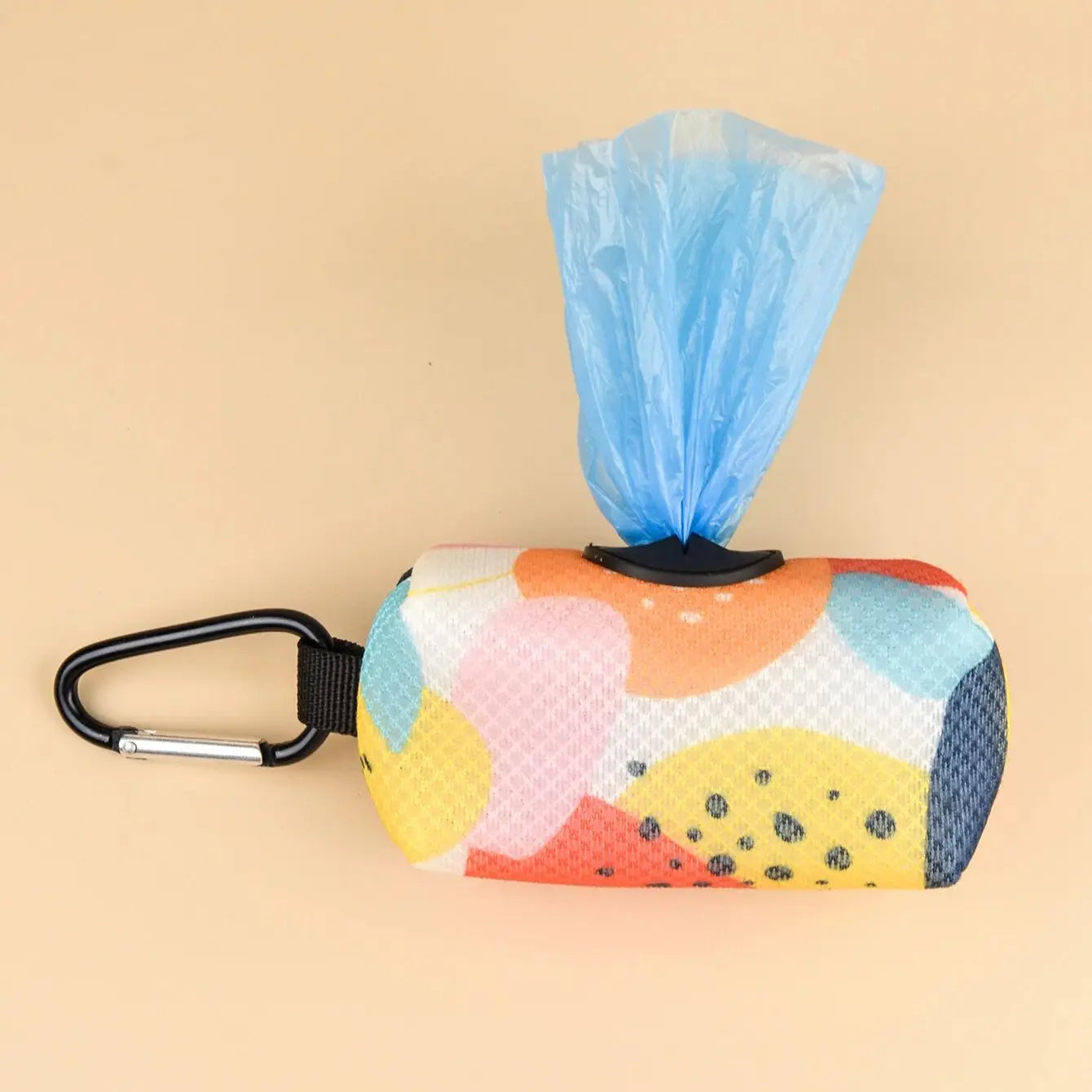 Dispensador de Bolsas para Perro con Diseño Abstracto