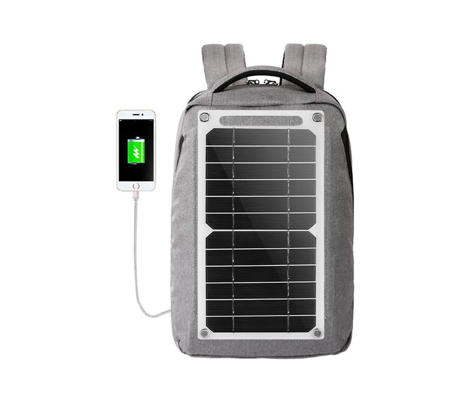 Panel Solar de 35W con USB – Cargador Portátil Impermeable